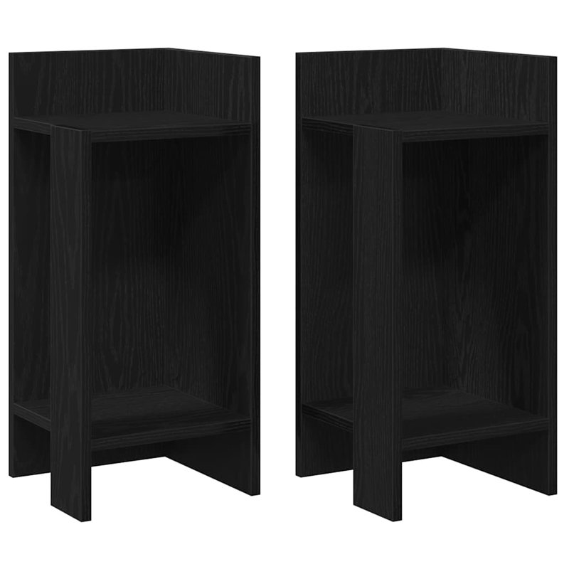 6-9 Side Table Set, Black