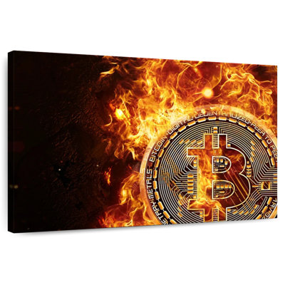 Kerner Fiery Bitcoin