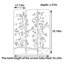 Paravent Botanical Birds-1205723201