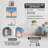 Majeed Metal Wall Clock