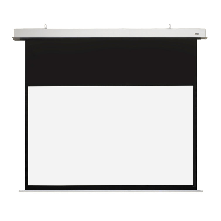 Evanesce White 68.8" x 122" Electric Ceiling Recessed Projector Screen