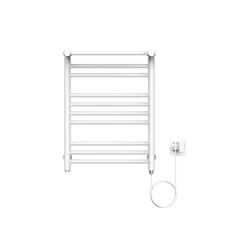 14 bar electric towel warmer, Matte White