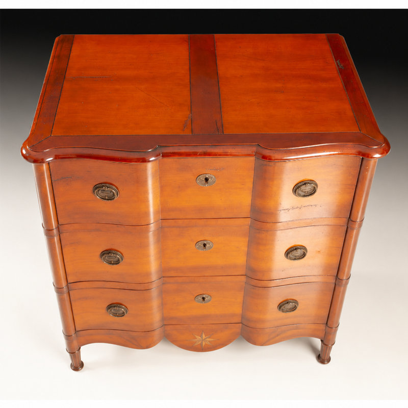 French Transitional Three-Drawer sideboard