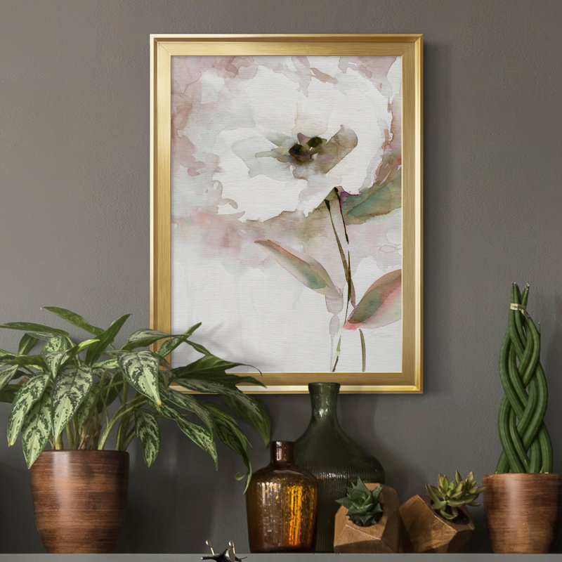 «Summer Bloom II», reproduction sur toile encadrée, H 18,5 po x l 24,5 po x P 1,5 po, Or