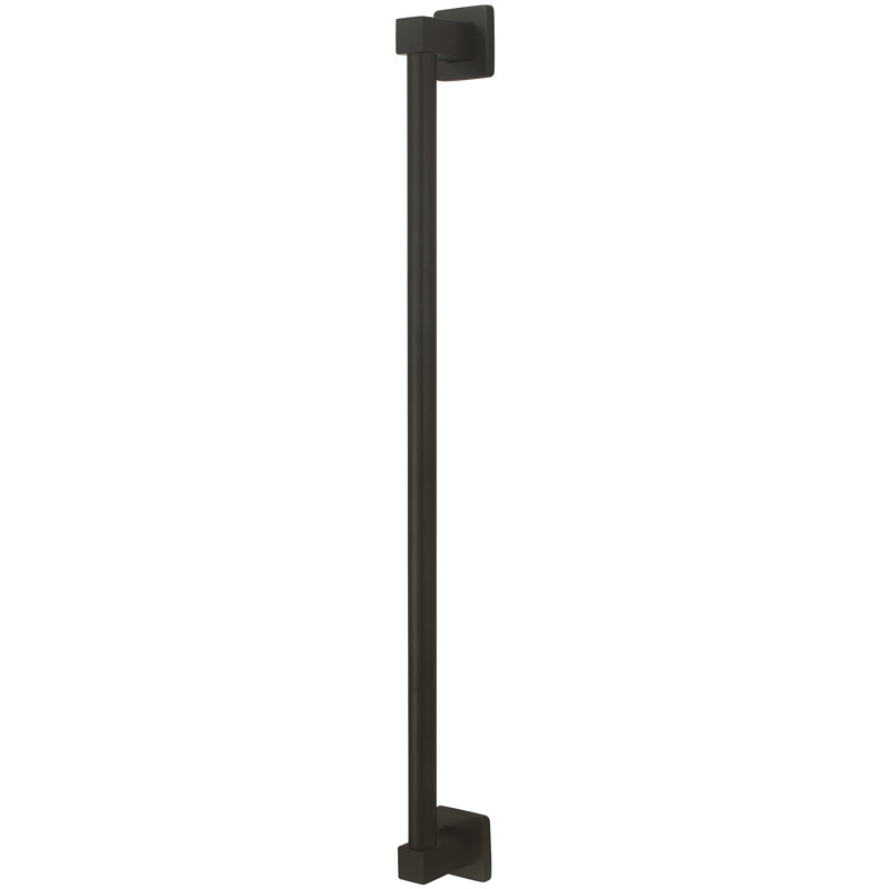 Barre d'appui Olympia , Noir mat, L 38 po