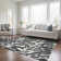 Malek Indoor/Outdoor Area Rug with Non-Slip Backing