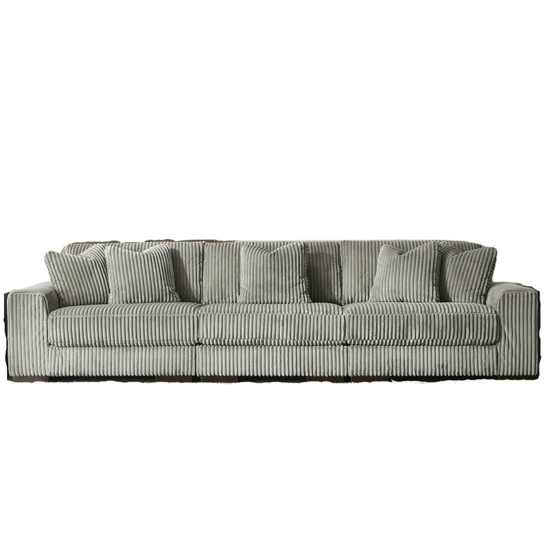 Adones Fog 3pc Sectional Sofa