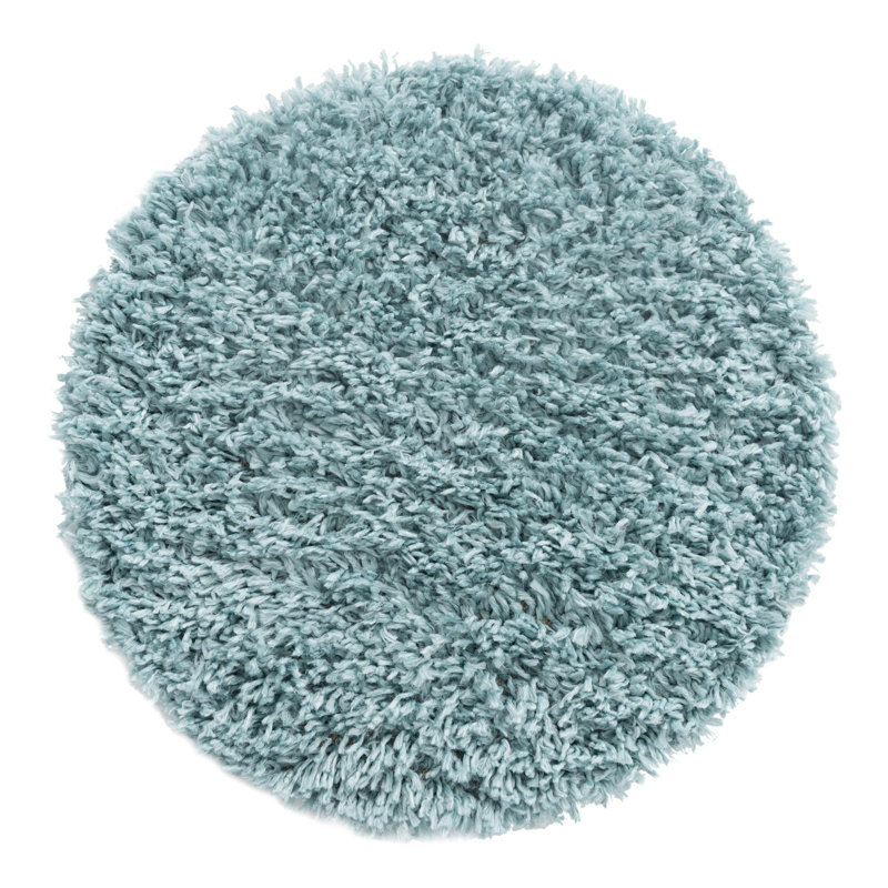 Tapis turquoise Wentworth, Rond 2 pi