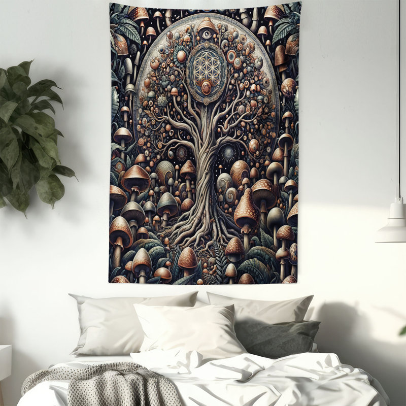 Tapisserie en polyester, H 80 po x l 60 po