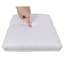 Ensemble de coiffeuse 4 tiroirs avec miroir DEL et tabouret rembourré-848192694