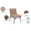 Chaise en cuir Burke-917211083