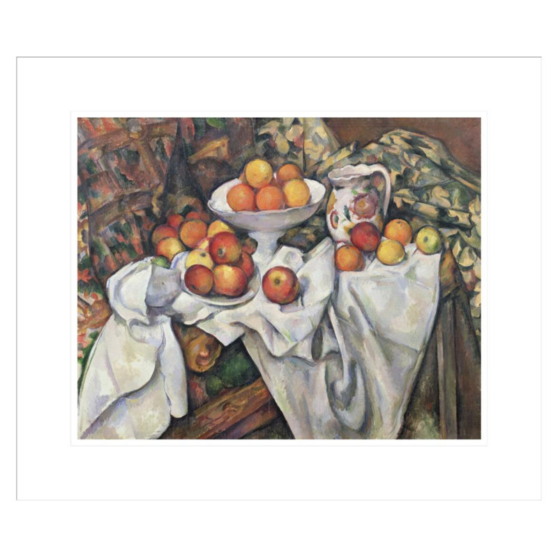 Pommes et oranges par Paul Cézanne, H 17,75 po x l 20,8 po