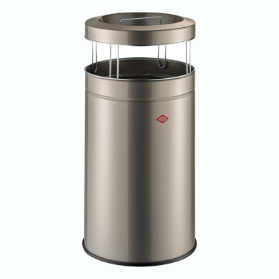 Powder -coated Sheet Steel Open Waste Bin - 120L