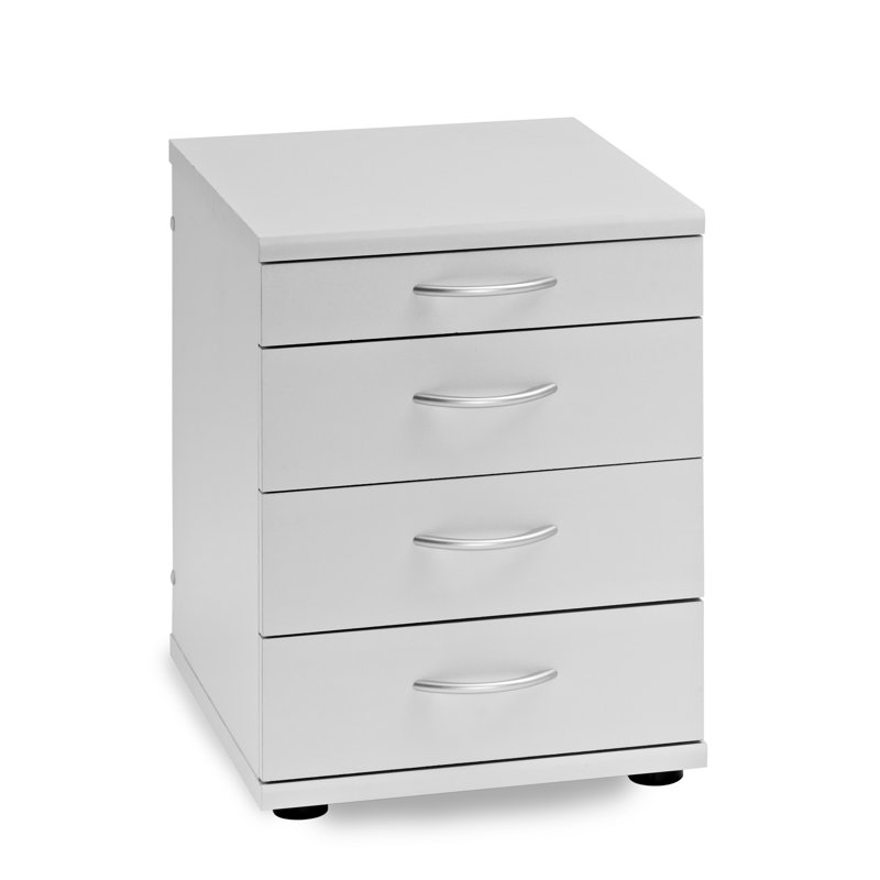 Tregenna 41.6cm Wide 4 -Drawer File Cabinet, Light grey