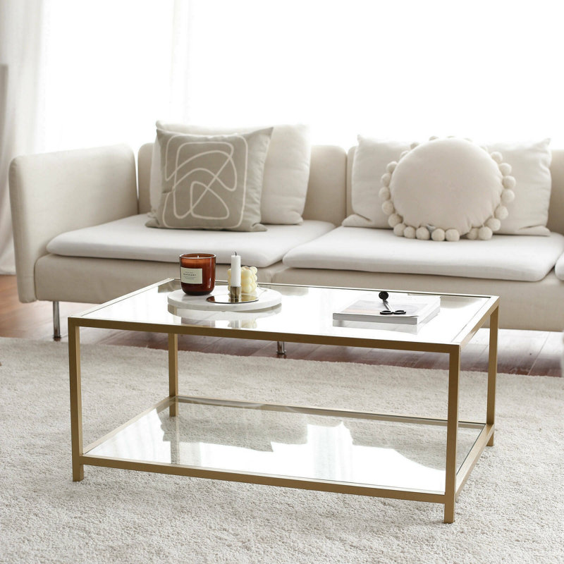 Ceanan Frame Coffee Table with Storage