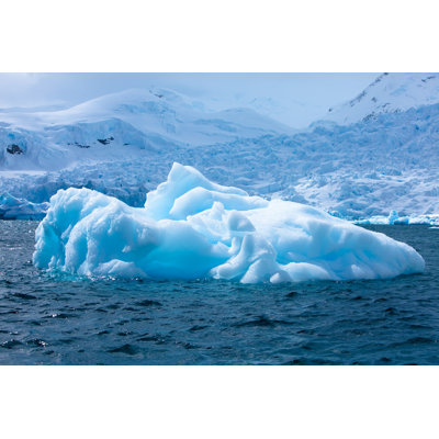 Freshly calved iceberg