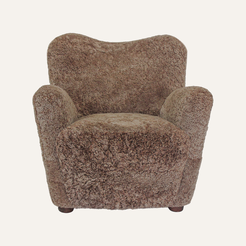 Chaise Theo Series Theo Shearling