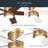 Brahm 56'' Ceiling Fan with LED Lights-1164227616