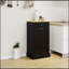 Armoire à ordures polyvalente pour la cuisine et la lessive, avec de multiples fonctions et un design élégant.
