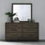 Ensemble de lit à panneau grand Hinkle, commode et miroir, ensemble de chambre à coucher avec commode-124845956-124845957