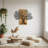 Wooden & Metal Decorative Tree Wall Decor