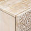50cm W Solid Wood Bedside Table