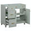 Base de meuble-lavabo simple Rosmely 35,43 po-1942967500