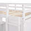 Lit mezzanine simple avec tiroirs, bureau et garde-robe