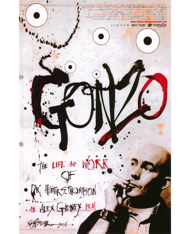 Gonzo: La vie et l'œuvre du Dr Hunter S. Thompson, H 18 po x l 12 po