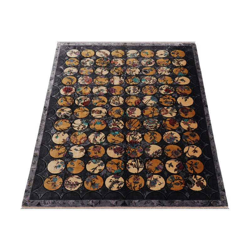 Modern Classic One-of-a-Kind 4'9" X 6'4" Hand Knotted Area Rug