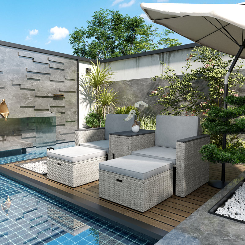 Rattan Sofa Set