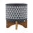Planter On Wooden Stand-667852120