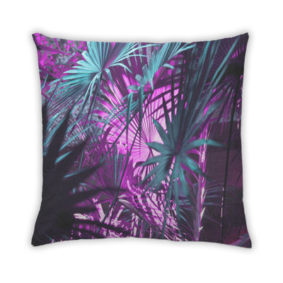 Colour Focus Purple 35 Throw Pillow