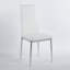 Ensemble de salle à manger 1 + 4, 5 pièces, table de salle à manger à pieds en métal Mid-Century pour 4 à 6 personnes avec plateau en verre, table de salle à manger à piédestal, table basse de loisirs.-1973198364-1973198367