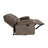 Bernardine 58.5" Modern & Contemporary Microfiber Manual Reclining Sofa with Wall-Hugger Design & Tab Pull Motion