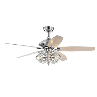 Wardle 52'' Ceiling Fan with Light Kit