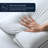 Delara 100% Organic Cotton Pillow Protector, GOTS Certified, Pack of 2, White, 21" x 36"-88327677