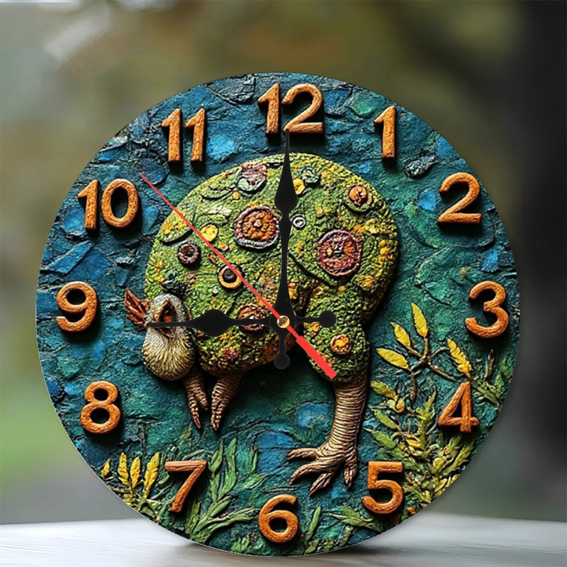 Horloge murale unique Kiwi