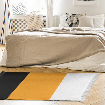 Chenille Striped Indoor Rug