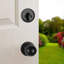 Knob Handleset with Single Cylinder Deadbolt and Door and Rosette