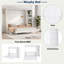 Lit escamotable avec bureau et tablettes Murphy-229458204-229458205