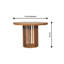 Keokee Round Solid Wood Dining Table