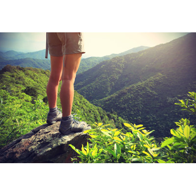 " Woman Hiker " by Lzf