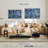 Crowle Cloud Shaped Blue Corals-111824138