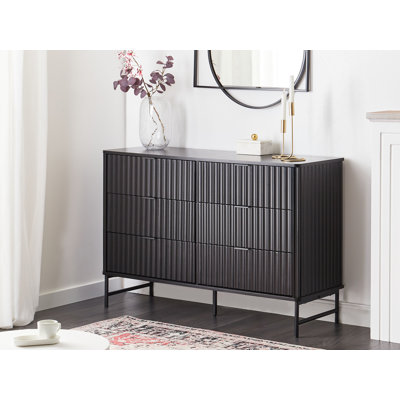 Demetrica Iron 6 -Drawer Accent Chest