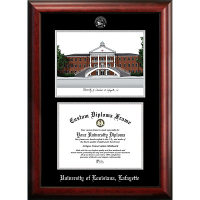 Brown Wood Embossed Picture Frame