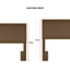 Tête de lit double / grand en bois blanche-1401887330-1401887328