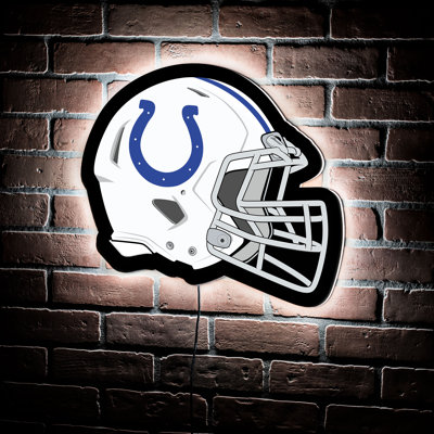 NFL LED Helmet Shaped Lighted Wall Sign