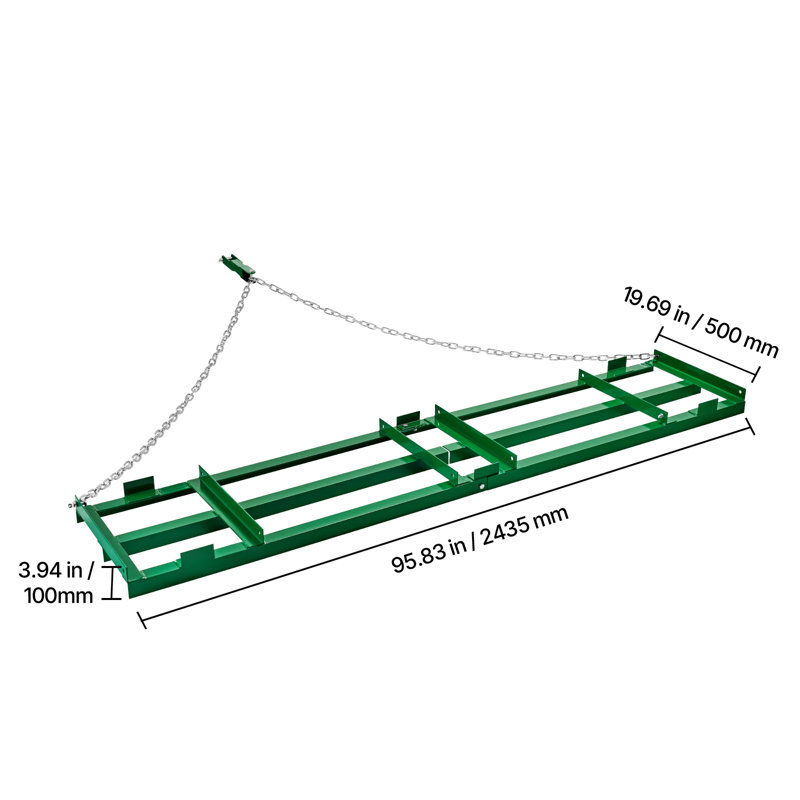 VEVOR Gardening Tools, 10cm H x 243.4cm W x 50cm D