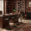 Faux Leather Accent Chair-1551299383-1551299381